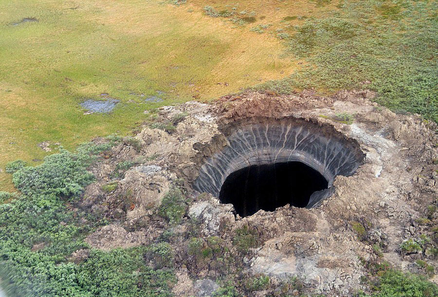 Summer-permafrost-hole-900-pix